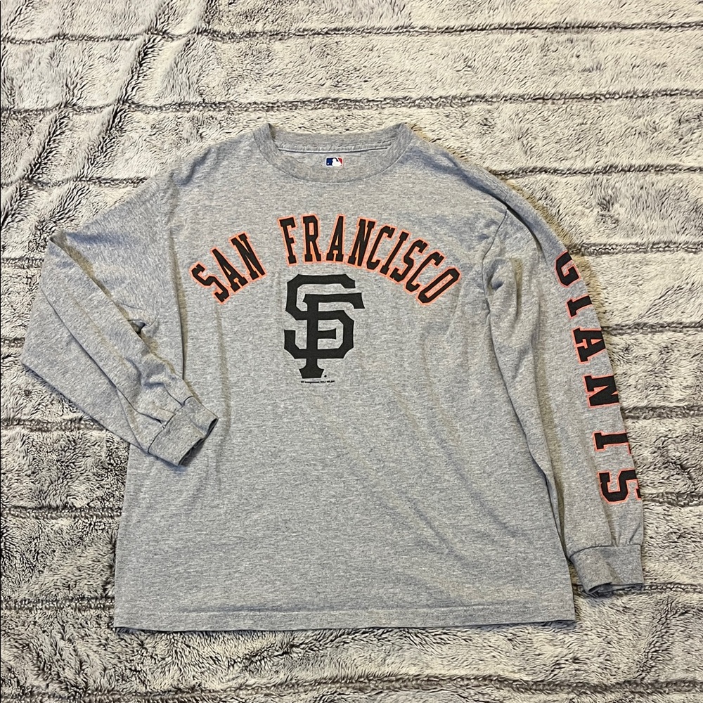 San Francisco Giants Gray Long Sleeve Tee